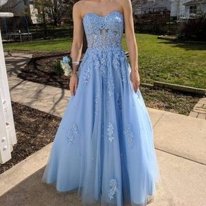 Mori Lee Prom Ball Gown Dress